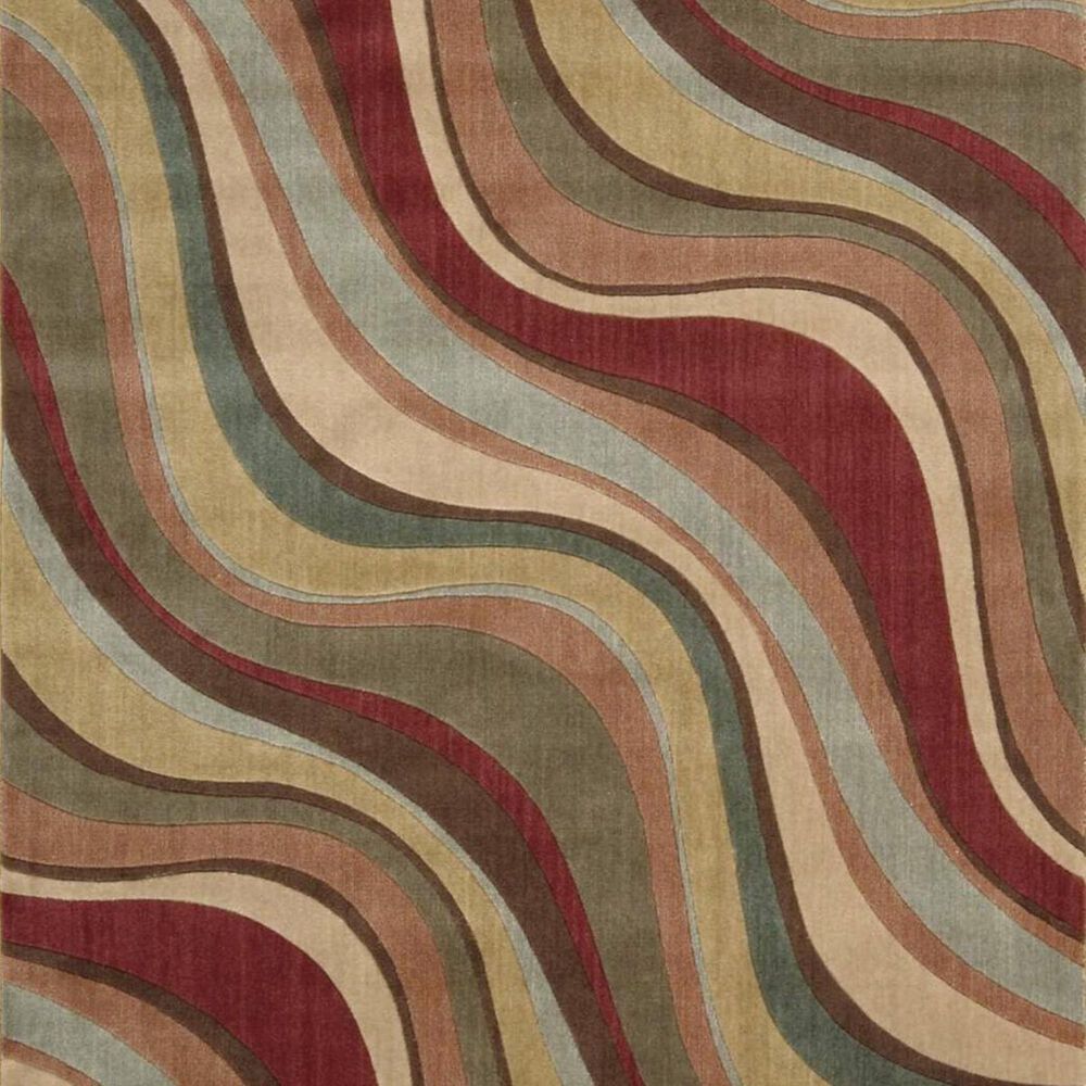 Nourison Somerset ST81 7&#39;9&quot; x 10&#39;10&quot; Multi-color Area Rug, , large