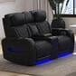 Mayberry Hill Prime Time Power Reclining Loveseat in Jett Black, , large