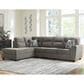 Ashley Olten 2-Piece Left Facing Sectional with Chaise in Graphite, , large