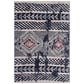 Safavieh Adirondack ADR202N 5"1" x 7"6" Vintage Navy and Light Grey Area Rug, , large