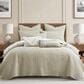 Levtex Mills Waffle 3-Piece King/California King Quilt Set in Wheat, , large