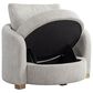 Lifestyle Solutions Manchester Accent Chair in Ivory, , large