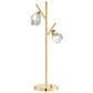 37B Dodson 2-Lite LED Table Lamp in Polished Brass, , large