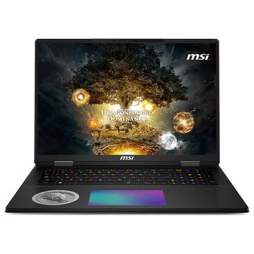 MSI 18" Gaming Laptop|Intel Core Ultra 9-285HX - 64GB RAM - NVIDIA GeForce RTX 5080 Graphics - 2TB SSD in Norse Myth Dragon Edition, , large