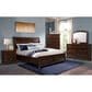 Mayberry Hill Kingston 4-Piece Queen Bedroom Set in Rich Walnut, , large