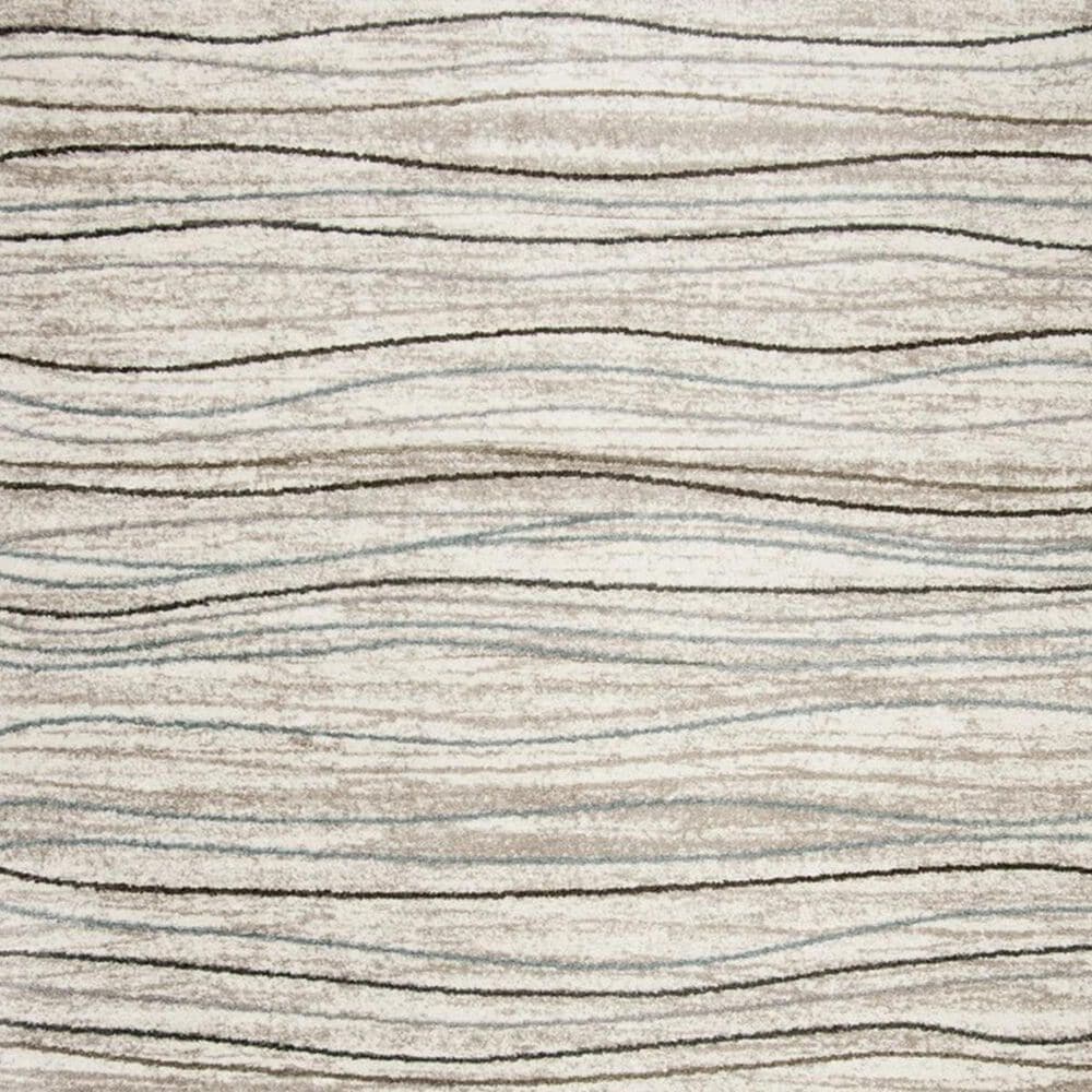 Safavieh Amsterdam AMS111A 5&#39;1&quot; x 7&#39;6&quot; Cream and Beige Area Rug, , large