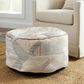 Howard Elliott Prisma Foot Pouf in Natural, , large
