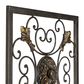Maple and Jade 16" x 16" Rustic Wall Decor in Gold and Black (Set of 4), , large