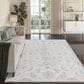 Dalyn Rug Company Tuscany 8" x 10" Denim Indoor/Outdoor Area Rug, , large