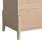 Stickley Furniture Lucerne 3 Drawer Nightstand in Sunwashed Linen, , large