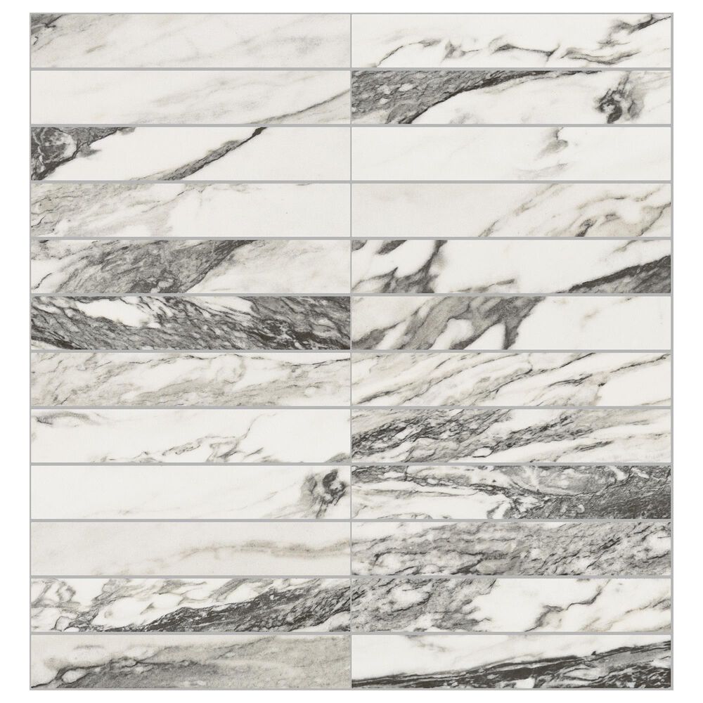 Dal-Tile Divinium Calypso 9-3/4"" x 11-1/2"" Ceramic Mosaic Sheet, , large