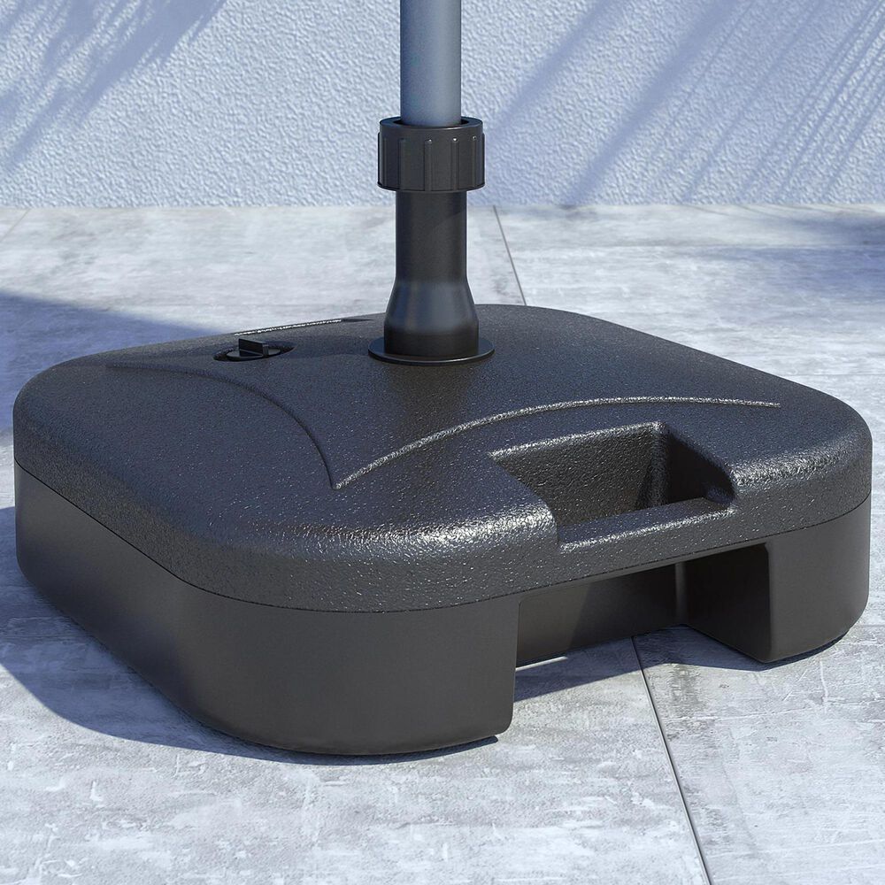 CorLiving Patio Umbrella Base in Dark Grey, , large