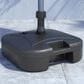 CorLiving Patio Umbrella Base in Dark Grey, , large