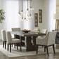 Millenium Burkhaus Side Chair with Beige and Brown Cushion in Dark Brown, , large
