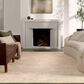 Jaipur Edage Tegona 6" x 9" Smoke Gray, Shell, Frappe and Malt Ball Area Rug, , large