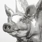 Mercana Hogbadi Flying Pigs in Silver Wall Art (Set of 2), , large