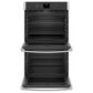 GE Appliances 2-Piece Kitchen Package with 30" Double Wall Oven and 36" Electric Cooktop in Stainless Steel and Black, , large
