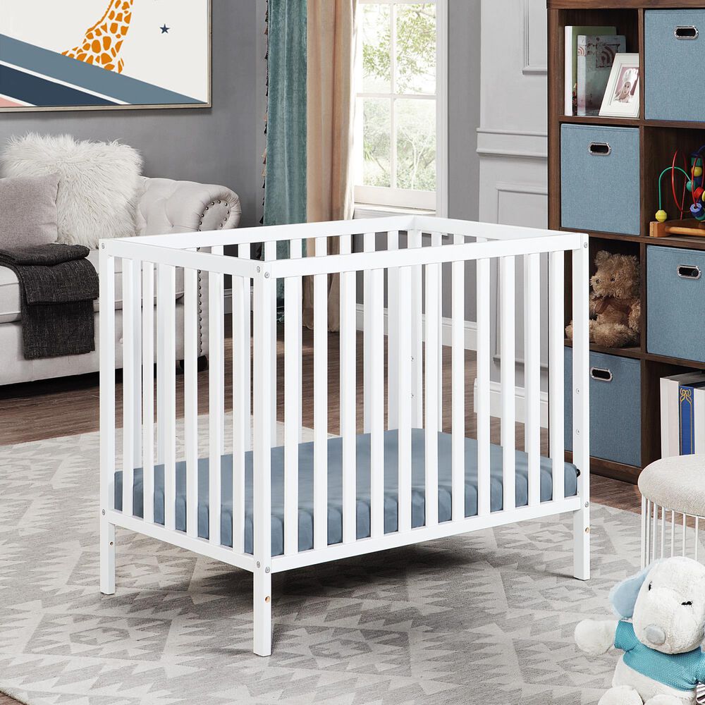 Suite Bebe Palmer Mini Crib in White, , large