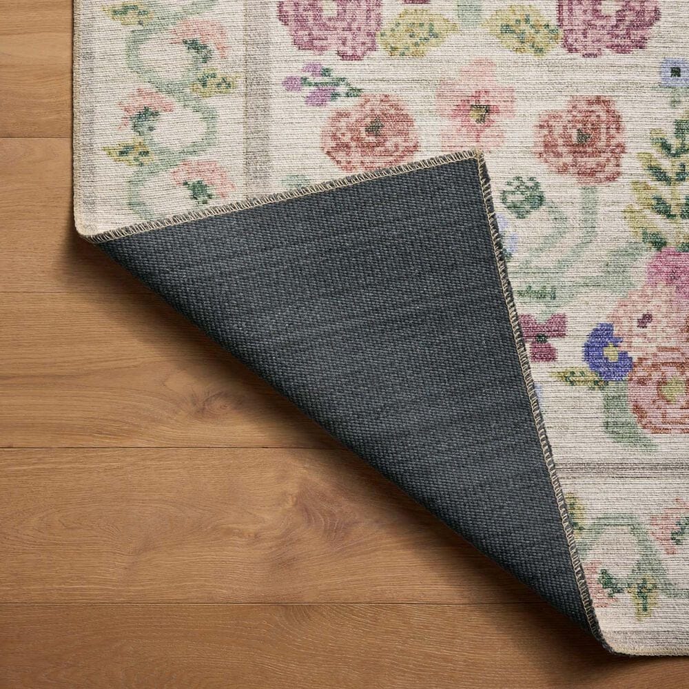 Rifle Paper Co Rosa 7&#39;6&quot; x 9&#39;6&quot; Ivory Area Rug, , large