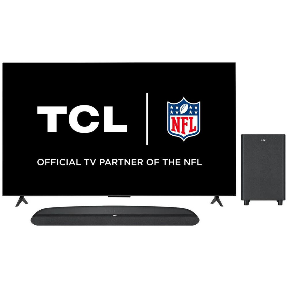 TCL 32" Class 3-Series 720p LED UHD HDR - Smart Roku TV with Alto 6+ 2.1 Channel Soundbar, , large