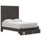 Ashley Fraluna Queen Panel Storage Bed  in Charcoal, , large