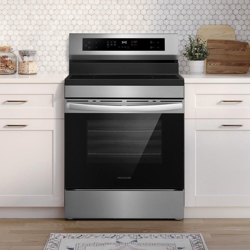 Frigidaire 30&quot; Rear Control Induction Range in Stainless Steel, , large