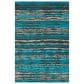 Dalyn Rug Company Brisbane Striped 5" x 7"6" Teal Area Rug, , large