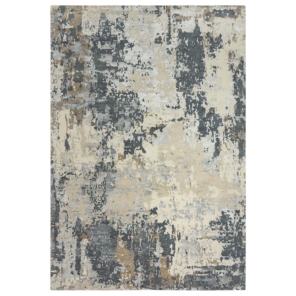 RIZZY Finesse Ivory 6" x 9" Area Rug, , large