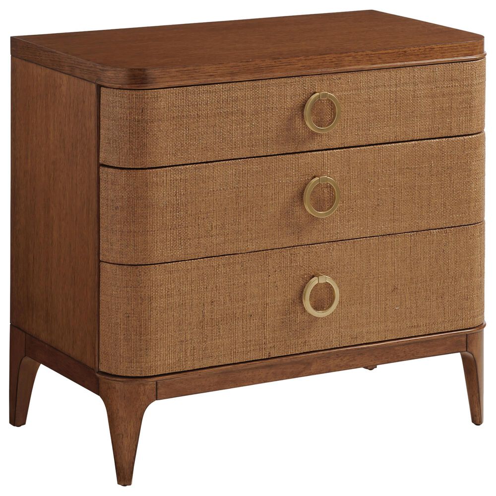 Lexington Furniture Palm Desert Moreno 3 Drawer Nightstand in Sierra Tan, , large