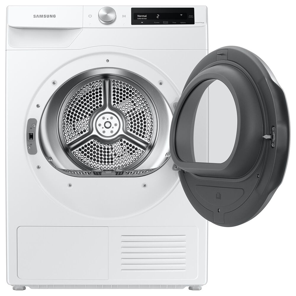 Samsung 4.0 Cu. Ft. Stackable Smart Electric Dryer with Ventless Heat Pump in White, , large