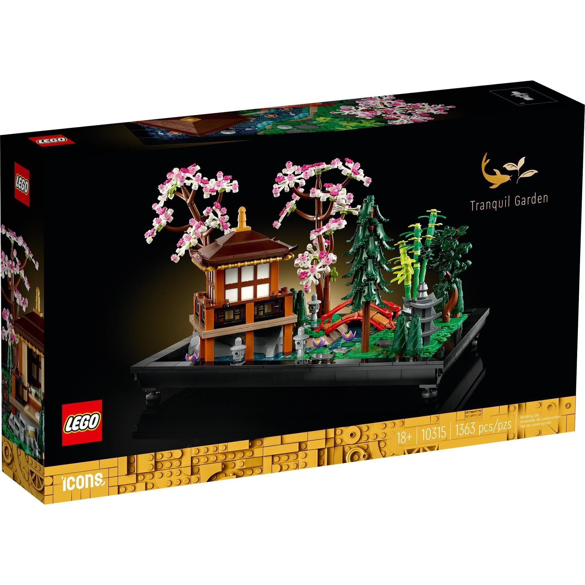 LEGO Icons Tranquil Garden Building Set