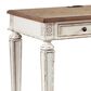 Ashley Realyn 3-Drawer Home Office Desk in White and Brown, , large