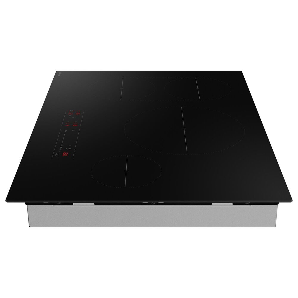 Samsung Bespoke 2-Piece Kitchen Package with White Bespoke 30" Single Wall Oven and Black 30" Induction Cooktop, , large