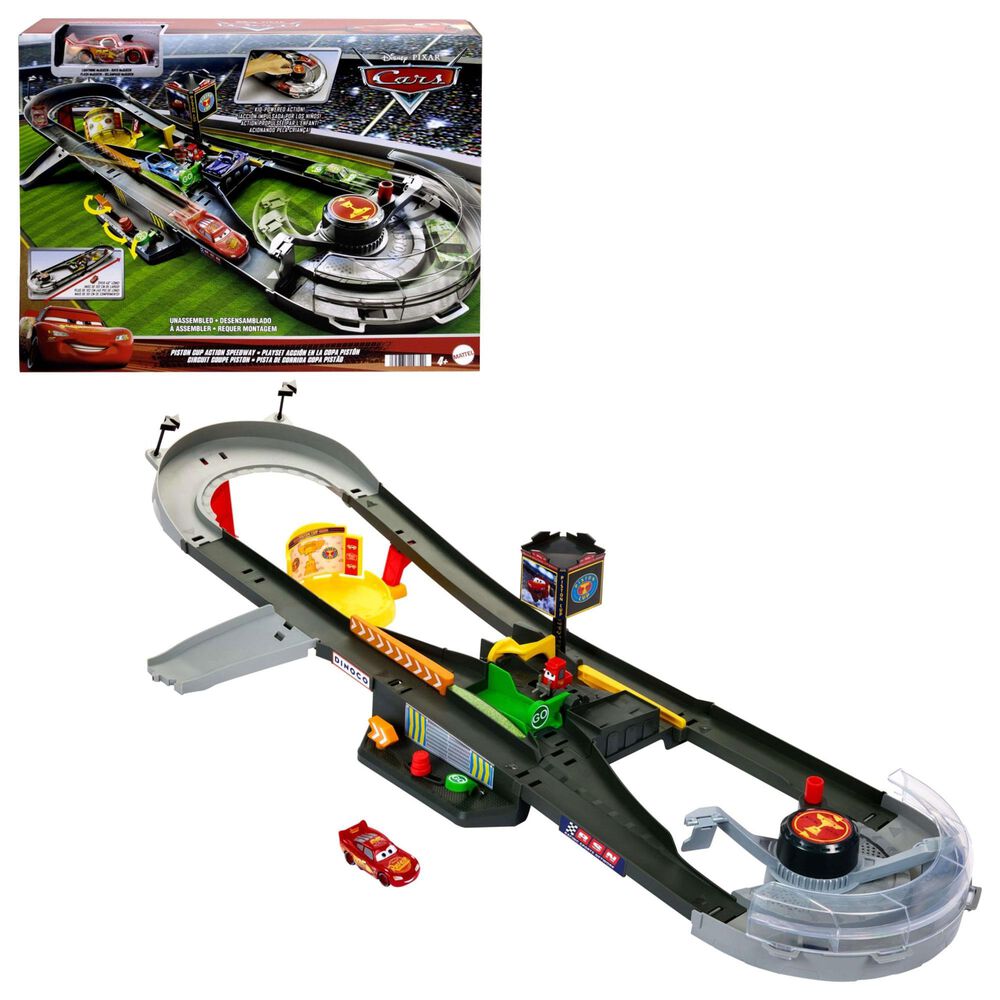 Disney Piston Cup Speedway Playset in Multicolor, , large