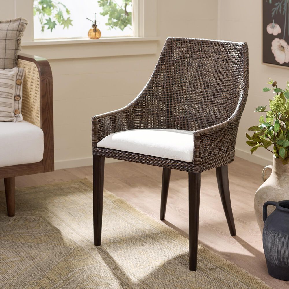 Safavieh Maro Arm Chair in Ivory, , large