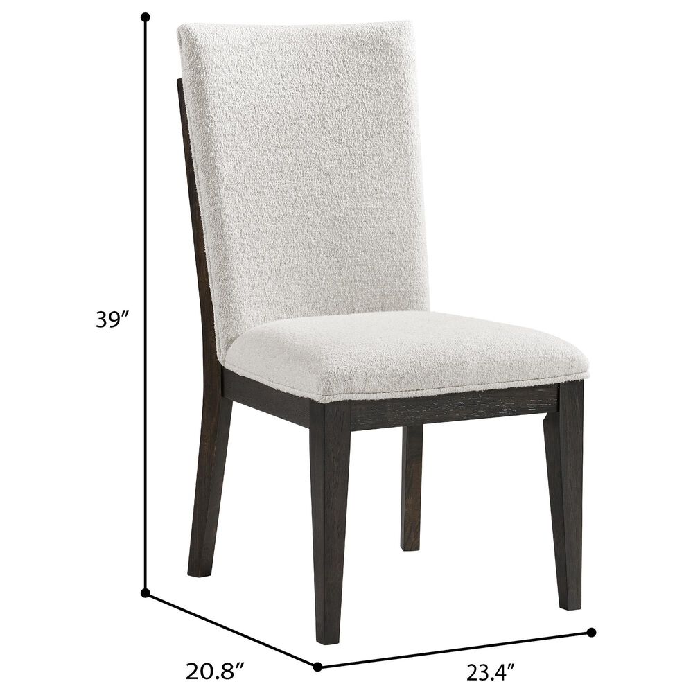 Emerald Home Furnishings Sutton Place Side Chair in Cocoa &#40;Set of 2&#41;, , large