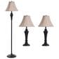 Stylecraft Lamps 3-Piece Lamp Set in Aged Bronze Steel, , large