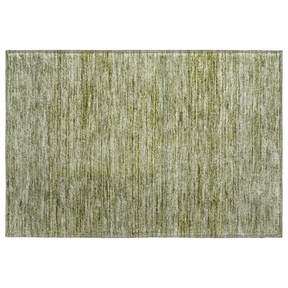 Dalyn Rug Company Soft Essentials Solid Aloe 1"8" x 2"6" Indoor/Outdoor Area Rug, , large