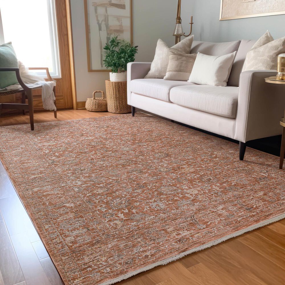 Dalyn Rug Company Vienna 7&#39;10&quot; x 10&#39; Paprika Area Rug, , large