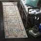 Safavieh Aria 2" x 12" Beige and Blue Runner, , large