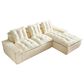 HOMLUX 2-Piece Right Facing Sectional with Chaise in Beige, , large