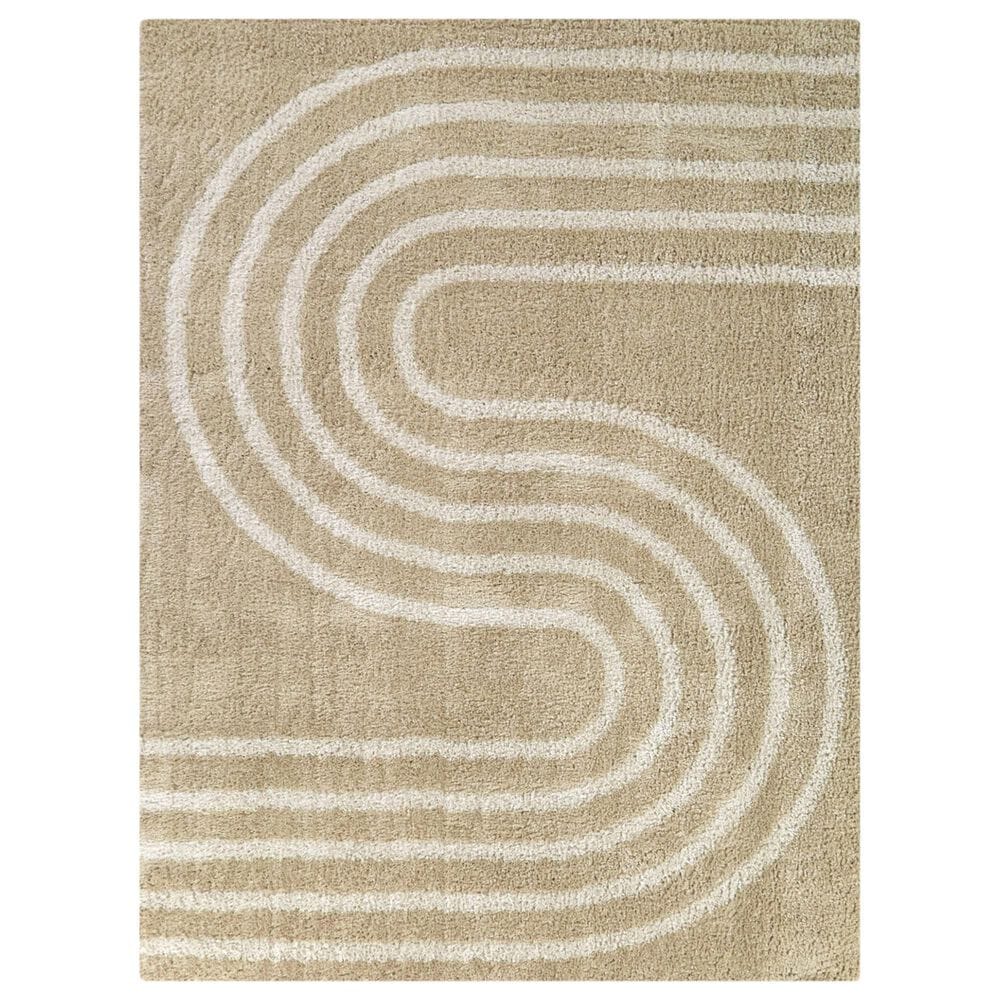 Balta Rugs Belfort 5"3" x 7" Beige Area Rug, , large
