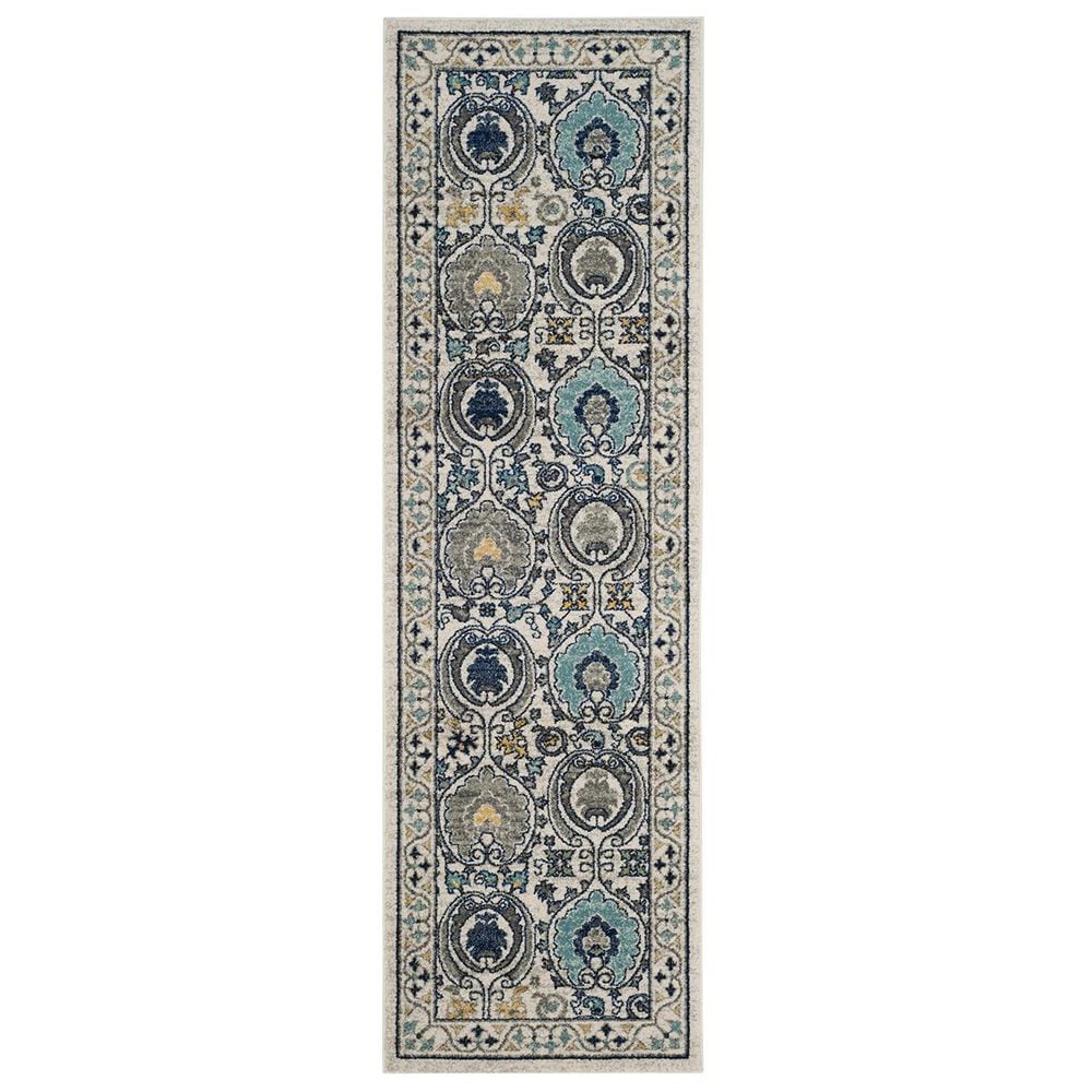 Safavieh Evoke EVK251D-27 2&#39;2&quot; x 7&#39; Ivory/Grey Runner, , large