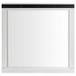 Mayberry Hill Wade Youth Dresser Mirror in White and Black, , large