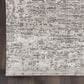 Nourison Luna 9"9" x 13"9" Grey and Silver Area Rug, , large