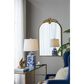 Hearth and Haven Ceramic Vase Table Lamp in Blue and White, , large
