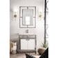 James Martin Vanities Boston 30" Rectangular Mirror in Brushed Nickel, , large