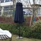 Hearth and Haven 14.8" Double Sided Outdoor Umbrella without Base in Navy Blue, , large