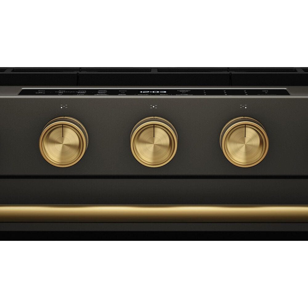 KitchenAid Handle and 5-Piece Knob Accessory Kit for Slide-In Convection Range in Brass, , large