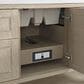 James Martin Vanities Breckenridge 48" Single Vanity in Whitewashed Oak with 3 cm White Zeus Quartz Top, , large